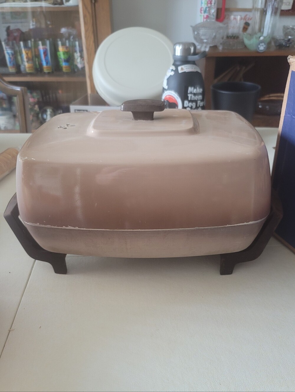Vintage West Bend Oblong Electric Skillet Cat No. 72206 - Tested & Working
